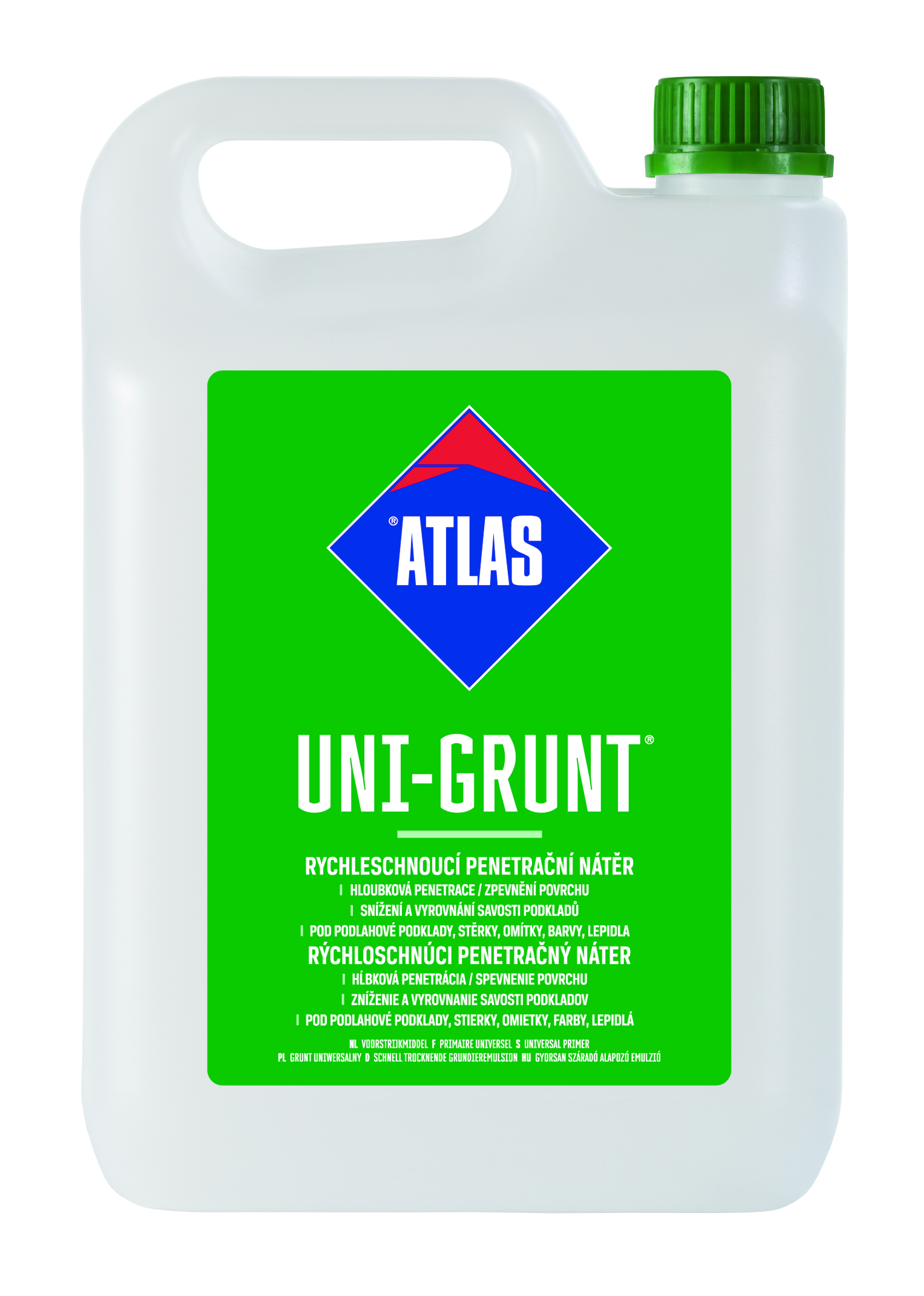 ATLAS Uni-Grunt rýchloschnúca penetr. emulzia/5kg - Parapetrol