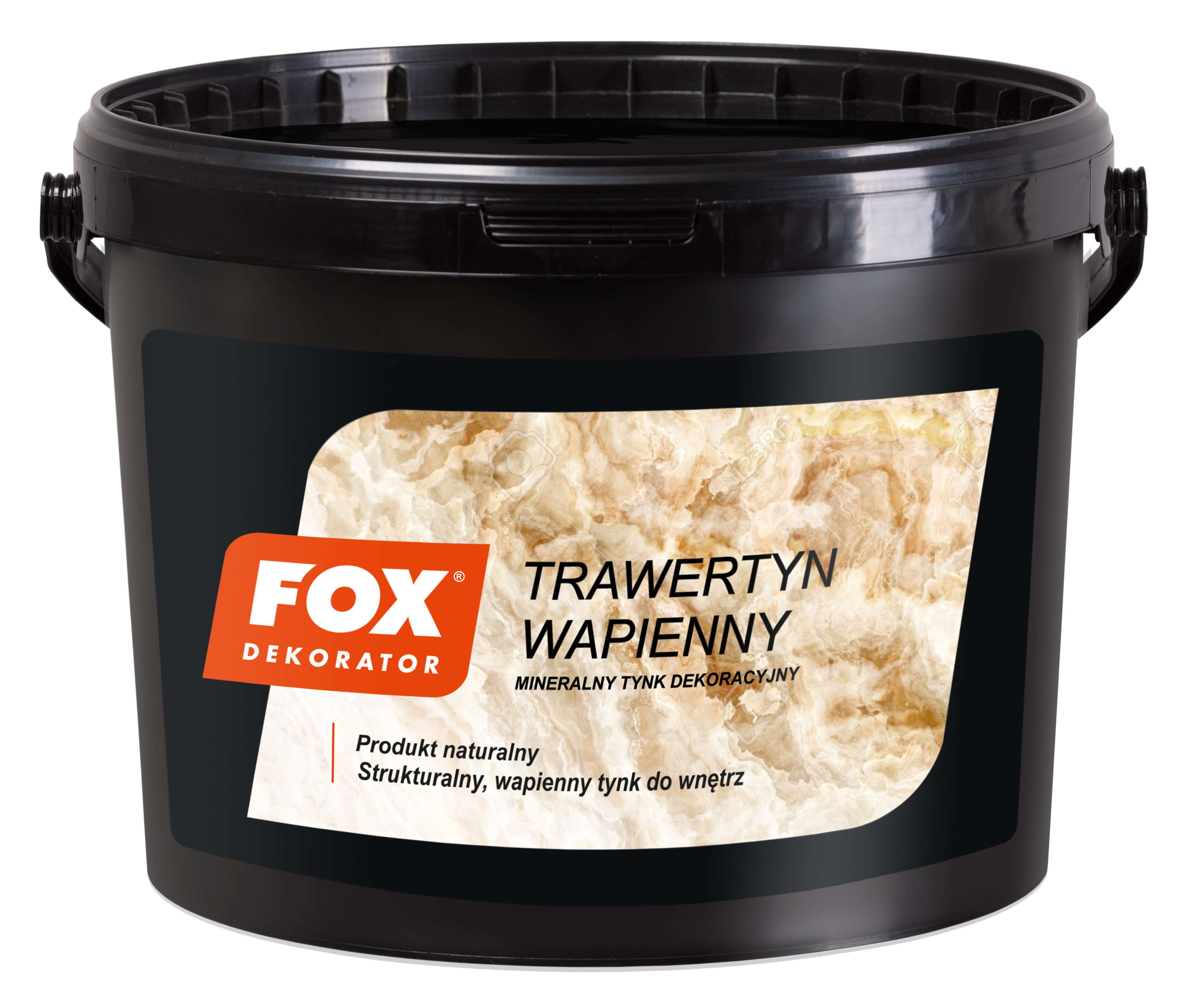 FOX Travertín vápencový extra drobný/10kg - Parapetrol