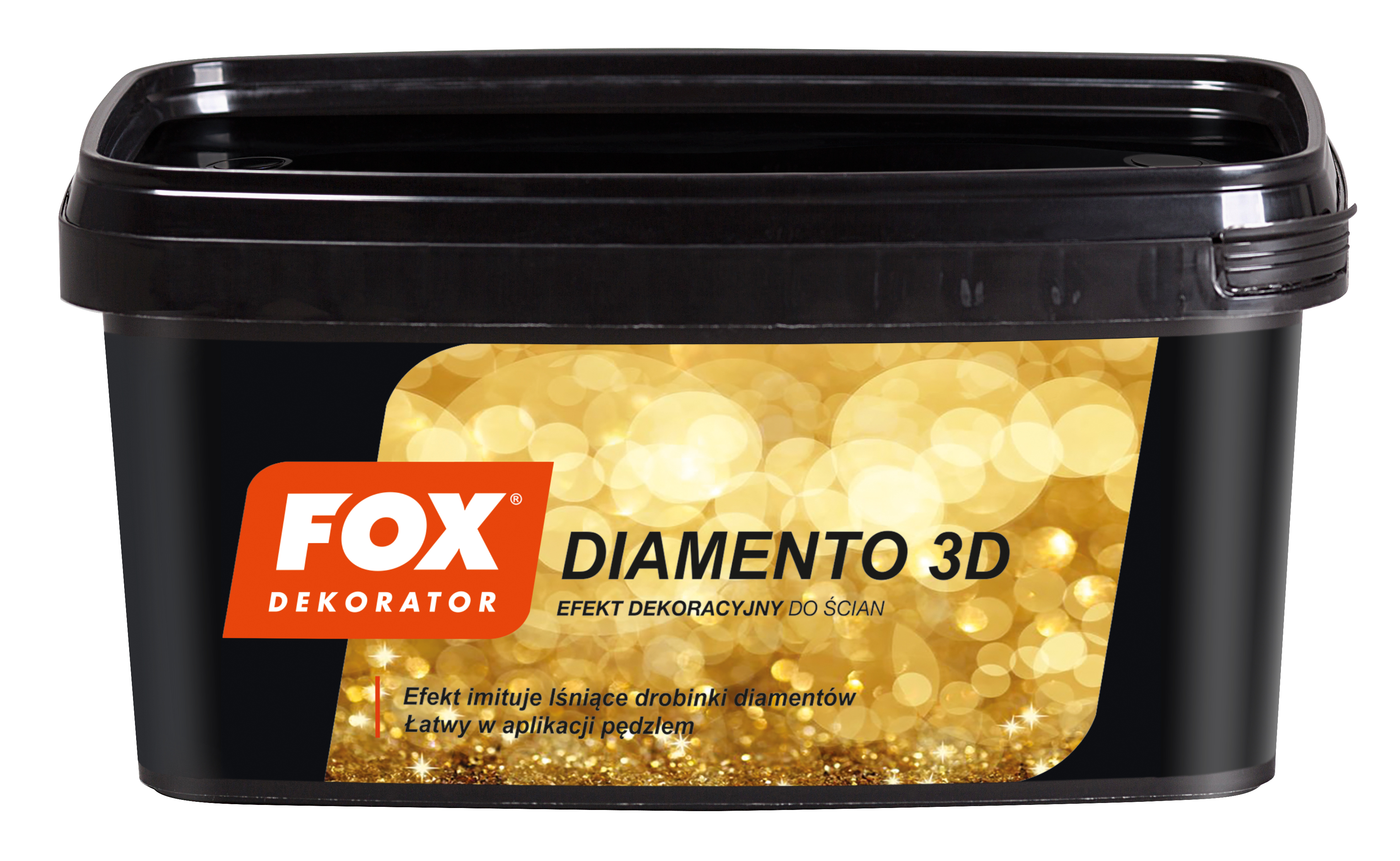 FOX dekoračná farba Diamento 3D, CARBON/L1 - Parapetrol
