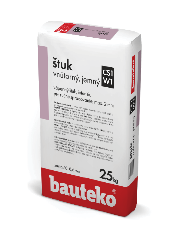 BAUTEKO štuk vnútorný jemný 340-1/25 - Parapetrol