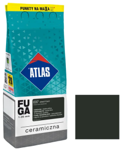 ATLAS KERAMICKÁ škárovacia hmota 1-20mm 037 grafitová/5kg - Parapetrol