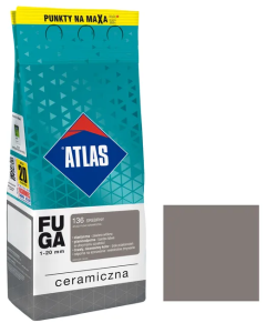 ATLAS KERAMICKÁ škárovacia hmota 1-20mm 136 strieborná/2kg - Parapetrol
