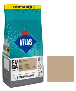 ATLAS KERAMICKÁ škárovacia hmota 1-20mm 020 béžová/5kg - Parapetrol