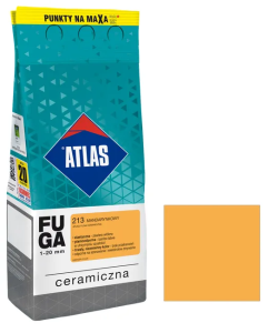 ATLAS KERAMICKÁ škárovacia hmota 1-20mm 213 mandarinková/2kg - Parapetrol