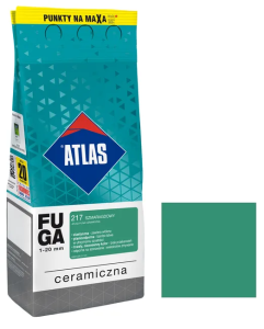 ATLAS KERAMICKÁ škárovacia hmota 1-20mm 217 smaragdová/2kg - Parapetrol