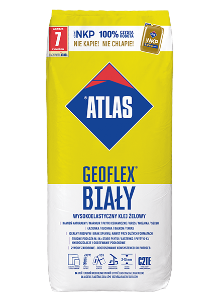 ATLAS Geoflex biely/25kg