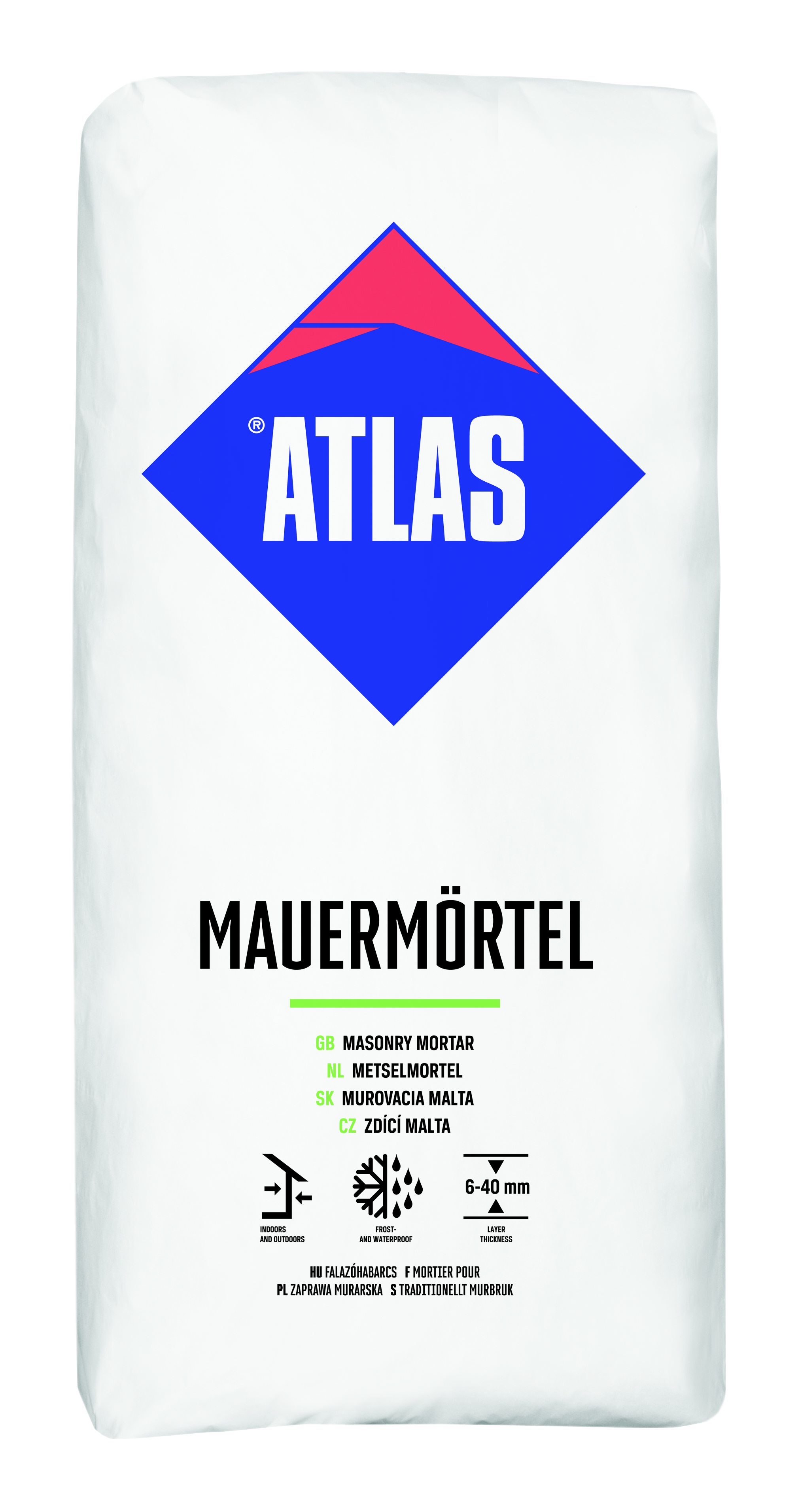 ATLAS murovacia malta 5 MPa/25kg