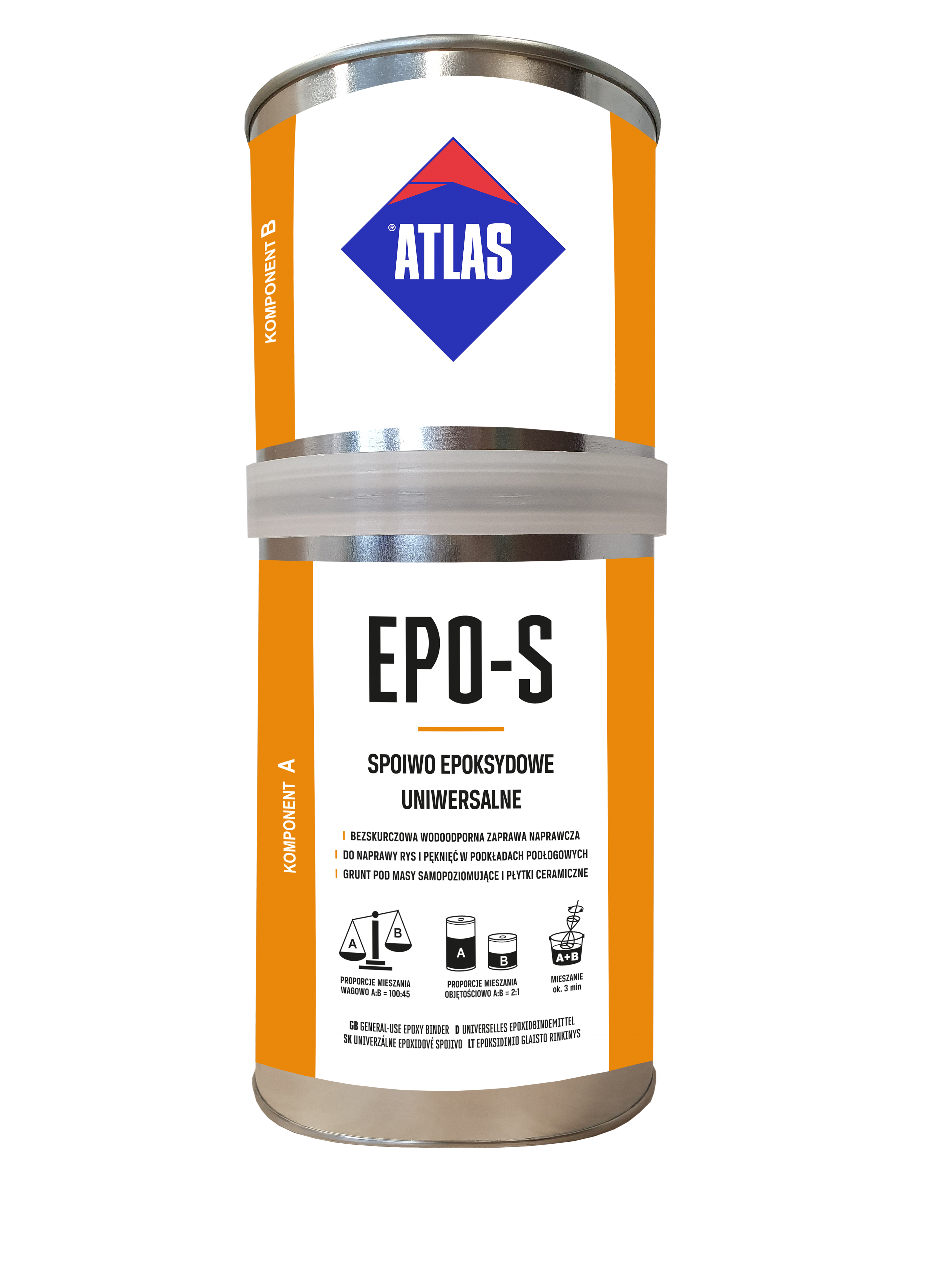 ATLAS Epo-S epoxidové spojivo /1 kg