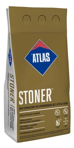 ATLAS Gips Stoner škárovacia stierka/4kg