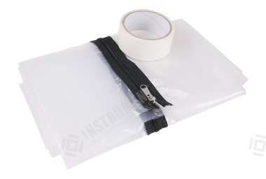 Fólia na dvere so zipsom 1,2x2,2 m - 100m