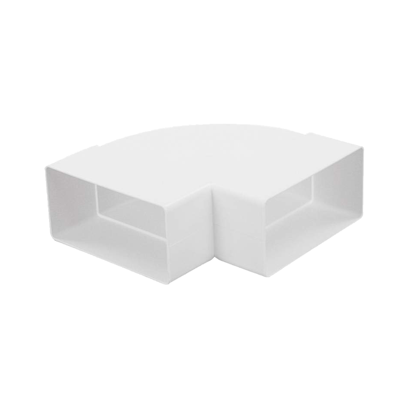 HACO Koleno vodorovné ploché 2x110x55 č.615